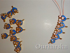 blue Stone studded Necklace (3)