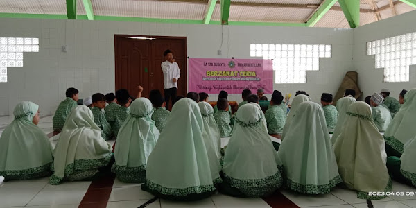 Mengajarkan Zakat Sejak Usia Dini: RA Yaa Bunayya dan MI Mardhatillah Adakan Kegiatan Berzakat Ceria