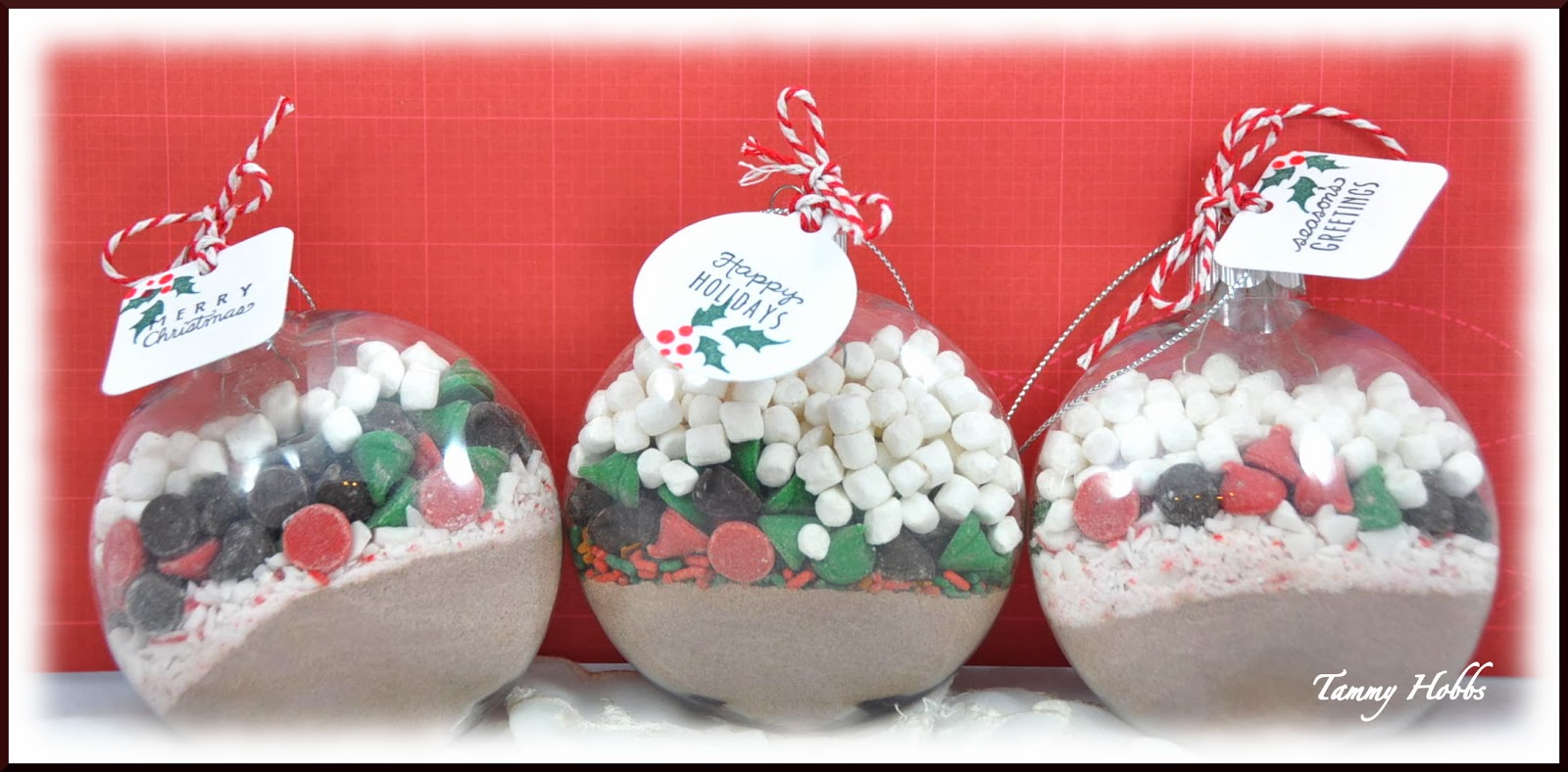 Creating Somewhere Under The Sun: Hot Chocolate Ornaments 