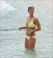 Gemma Atkinson in Yellow Bikini