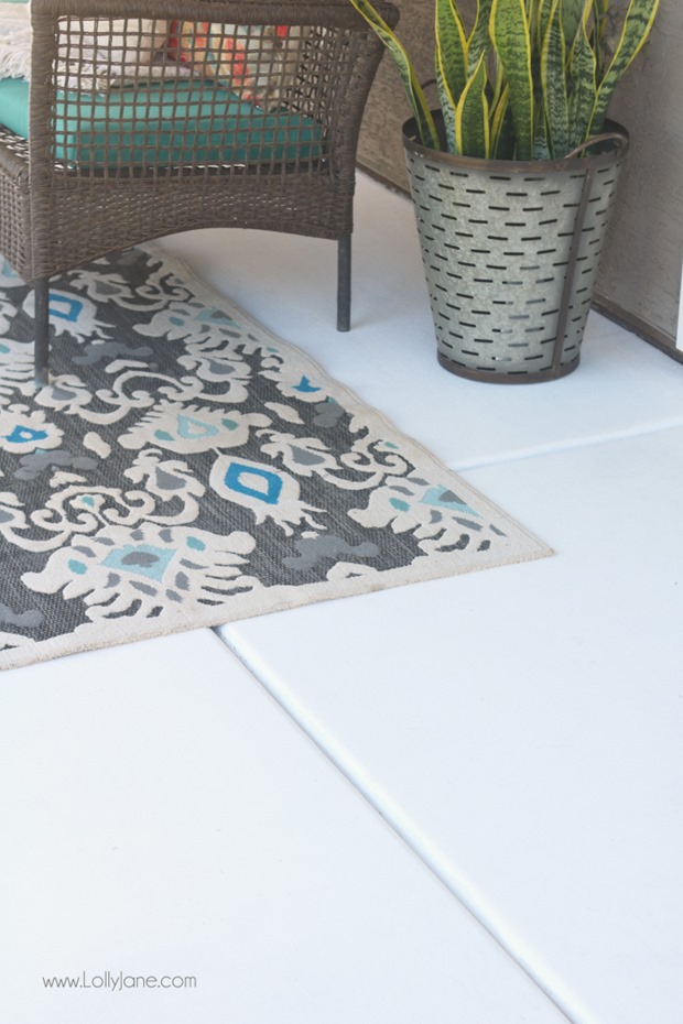 Painted-Concrete-Patio-Flooring-Kilz-Makeover Painted-Concrete-Patio-Flooring-Kilz-Makeover