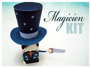 Magician Papercraft