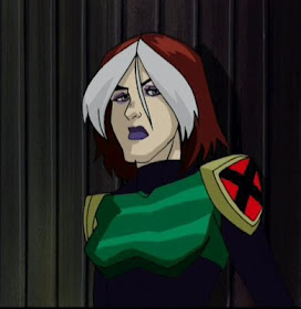 Rogue pouts it up in X-Men: Evolution