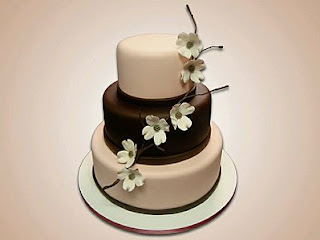 Wedding cakes in brown, part 2