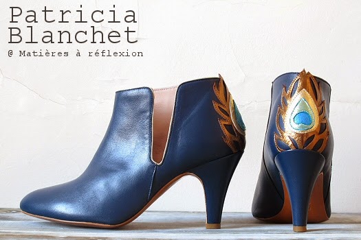 Low boots Patricia Blanchet Gwynette bleu