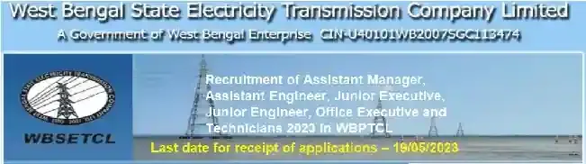 WBSETCL Various Jobs Vacancy Recruitment 2023