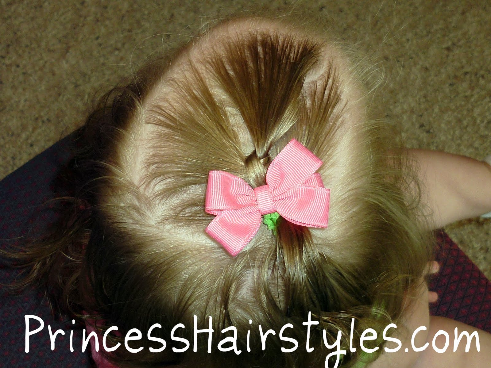 Toddler Hairstyles, Quick Ponytail Knot | Hairstyles For ...