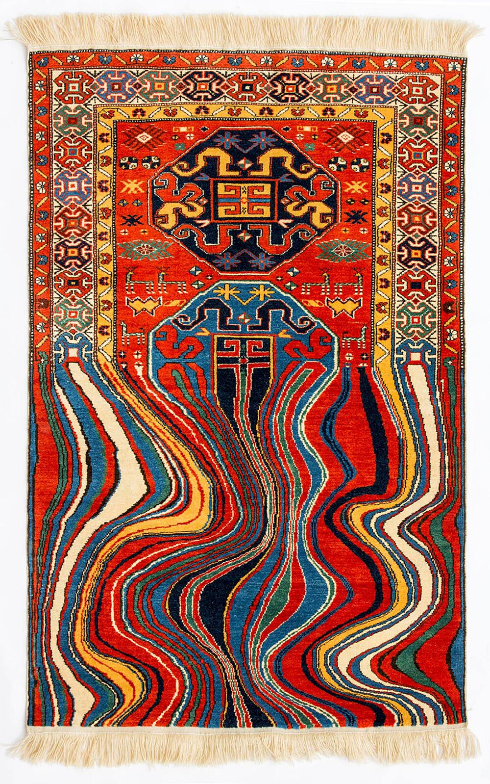Un artista azero nato a Baku nel 1982 la lavorazione dei tappeti dell Azerbaijan talmente famosa da ricevere il riconoscimento dell Unesco per le