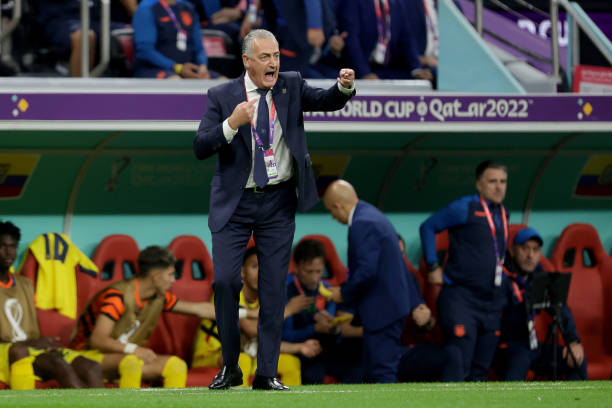 Coach Gustavo Alfaro of Ecuador