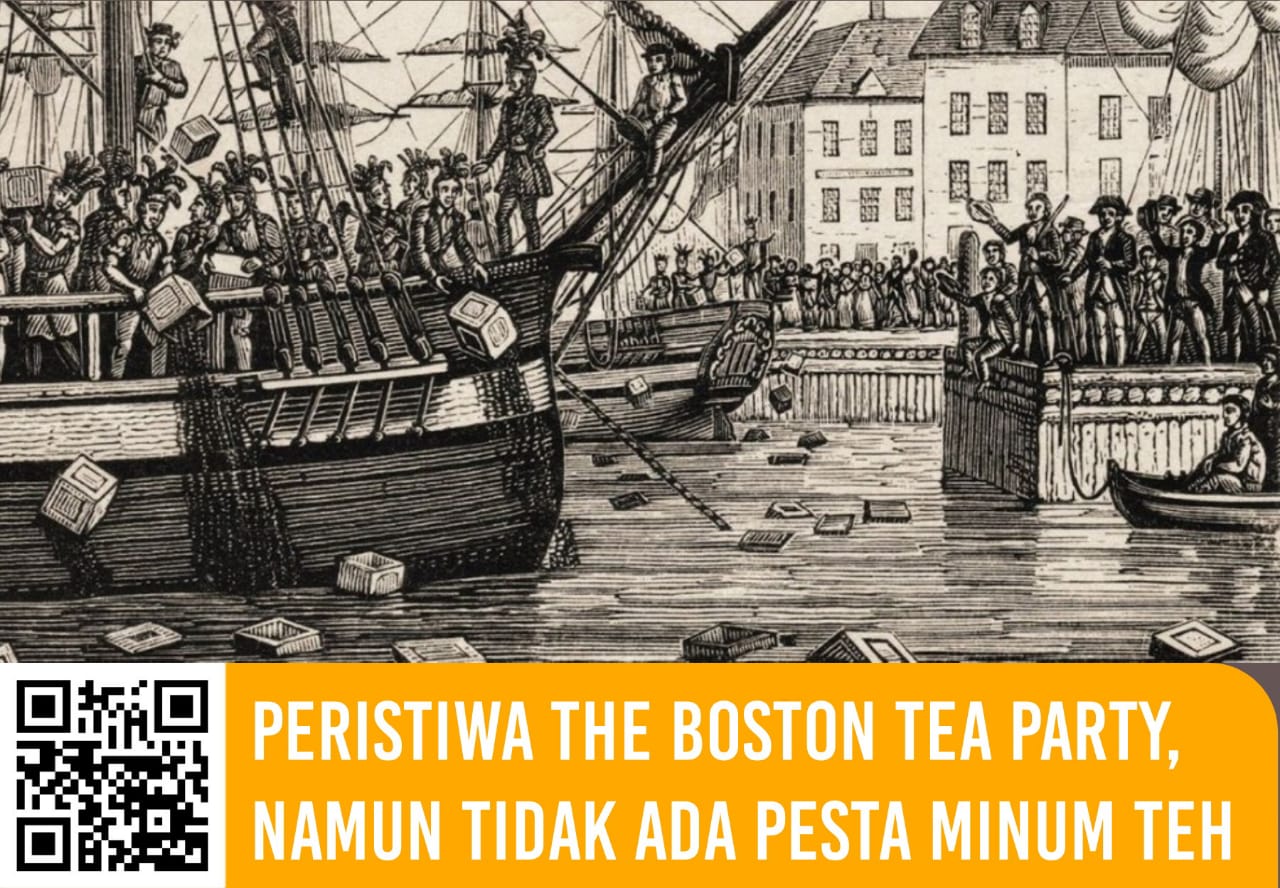  sepertinya cocok untuk menggambarkan peristiwa The Boston Tea Party √  Peristiwa The Boston Tea Party, Namun Tidak Ada Pesta Minum Teh