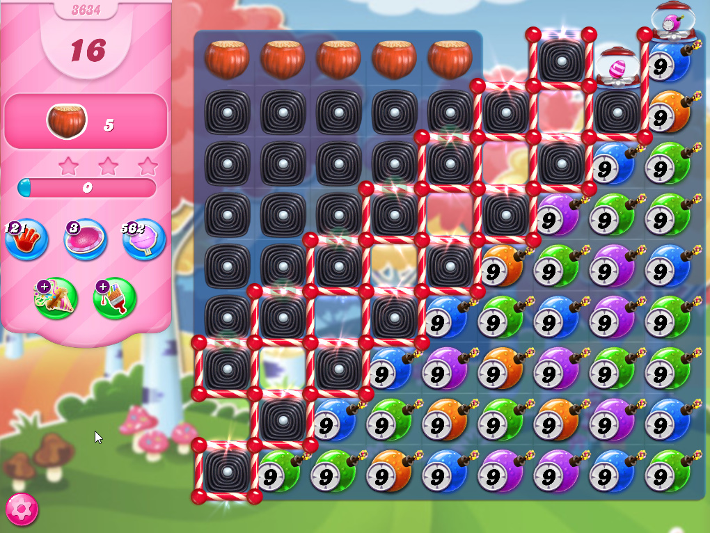 Candy Crush Saga level 3634