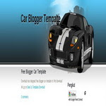 Sport Car Blogspot Template