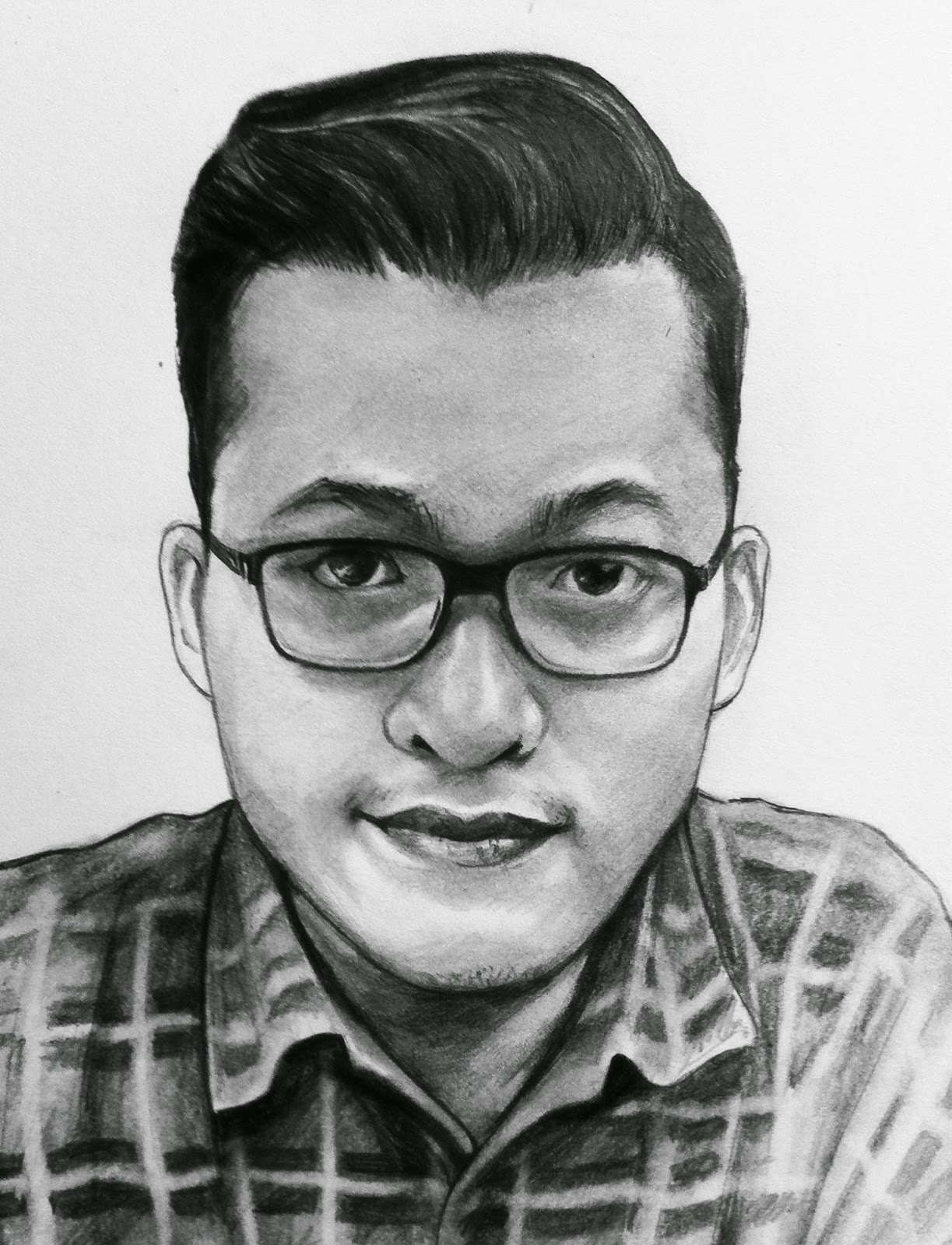 Sketsa Wajah Dengan Pensil