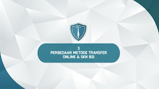 Transfer online BSI dan SKN BSI