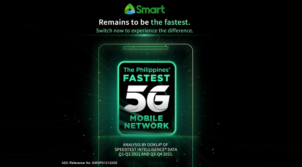 Philippines Fastest 5G Mobile Network, Smart 5G