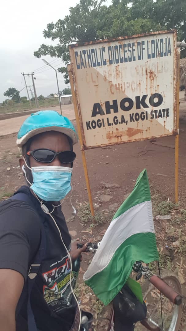 28-year-old cyclist Isaiah Peter sets out on an exciting journey from Abuja to Lagos.