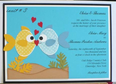 Here is the RSVP card