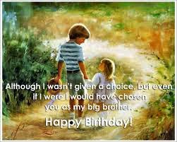 Birthday Wishes Of Brother