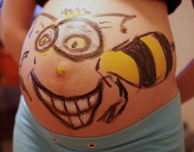 pregnant belly pictures. pregnant belly art.