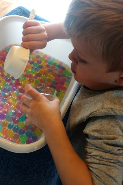 Water beads are a fun, simple and inexpensive activity for younger children and there are so many ways to play with them!