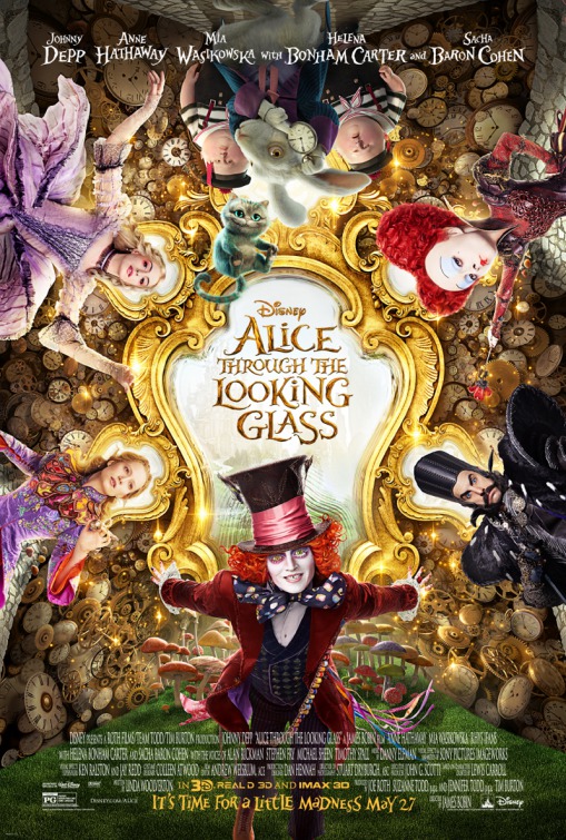 Alice Through the Looking Glass movie poster