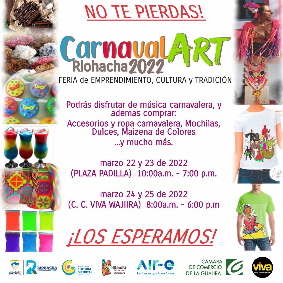 https://www.notasrosas.com/'CarnavalArt', impulsó a los emprendedores y visibilizó la cultura, los íconos y tradiciones del Carnaval de Riohacha