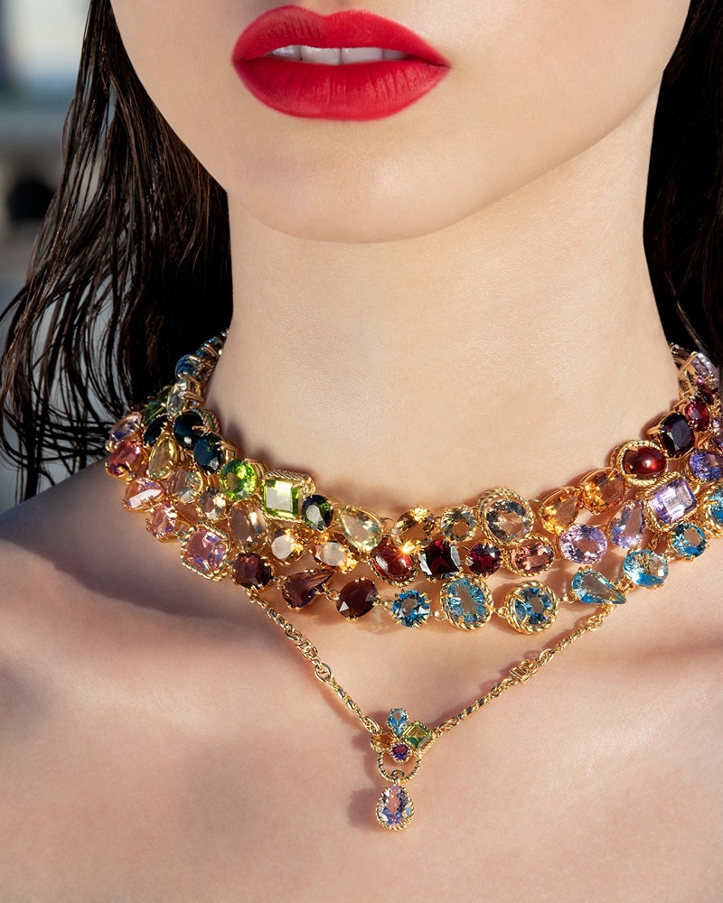 Dolce & Gabbana Unveils It's Fine Jewelry Rainbow Collection 2022.
