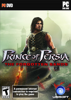 Prince of Persia: The Forgotten Sands pc dvd front cover