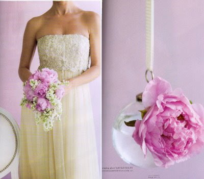 I am so in love with Peonies at the moment This bouquet via wedding style