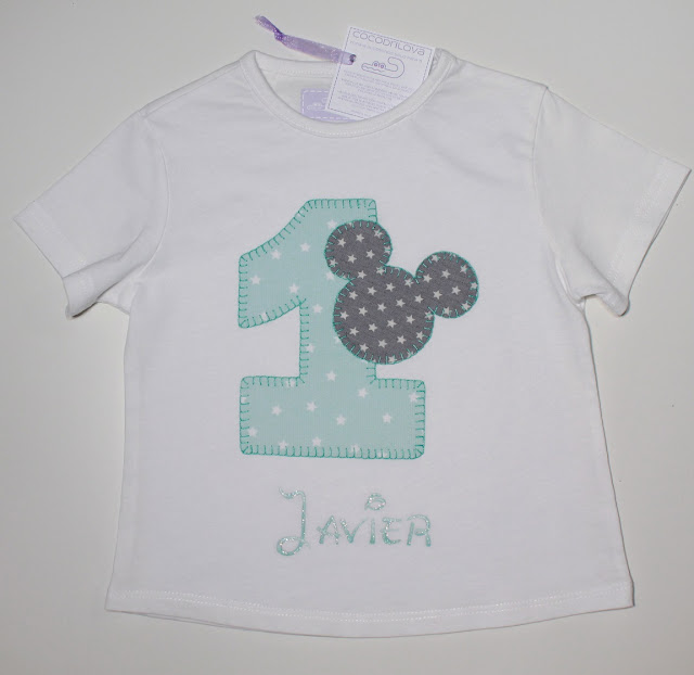 camiseta de cumpleaños mickey