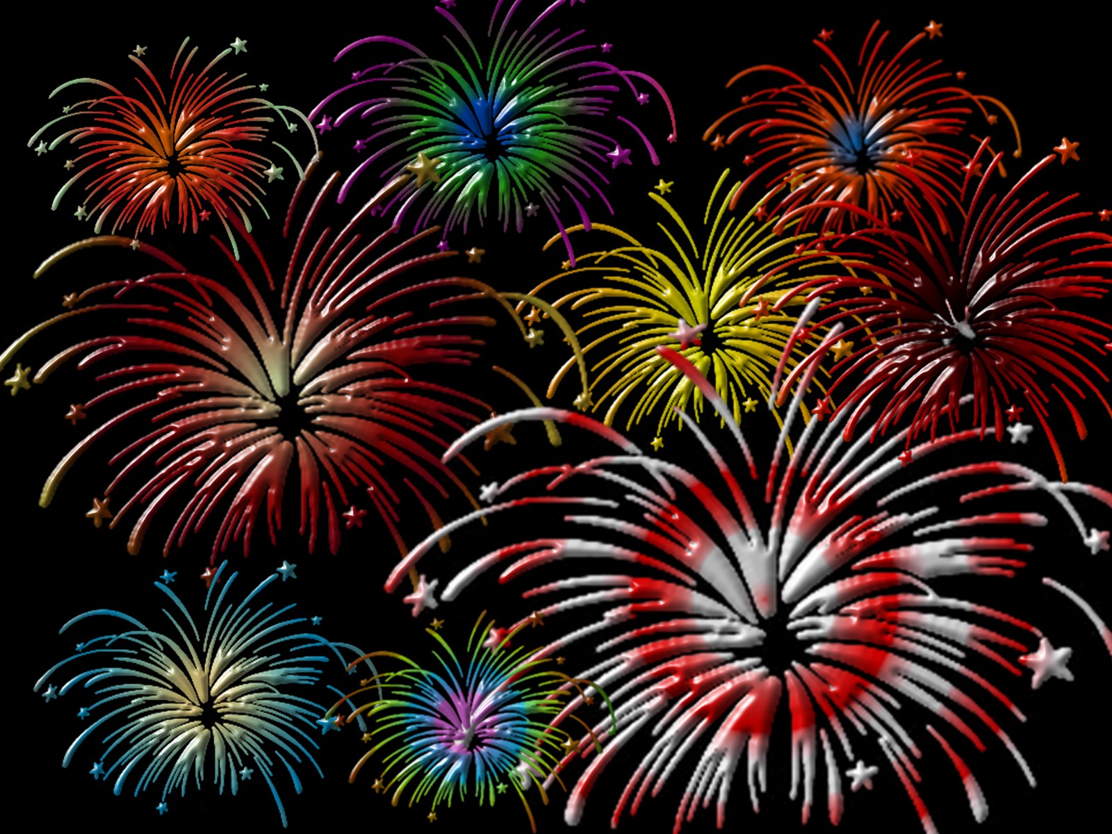 fireworks Wallpaper 