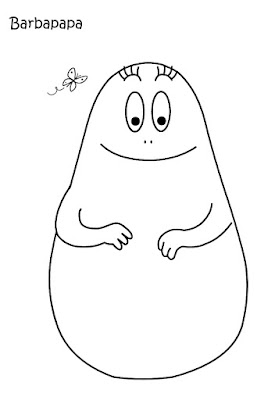 Barbapapa desenhos para colorir e imprimir