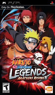 Download  Naruto Shippuden: Legends: Akatsuki Rising Free  PSP Android PPSSPP ISO