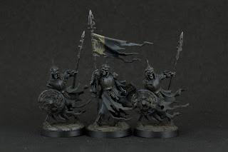 Cursed City Ulfenwatch Spearmen and Standard Bearer (front)