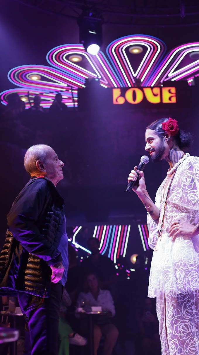 Ney Matogrosso anuncia maior show da sua carreira no palco do Love Cabaret