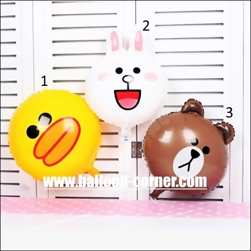 Balon Foil LINE & Friends