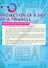 projection-of-a-side-of-a-triangle-mathematics-class-9th-text-book