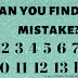 Challenging Mistake Finding Picture Puzzle with Answer