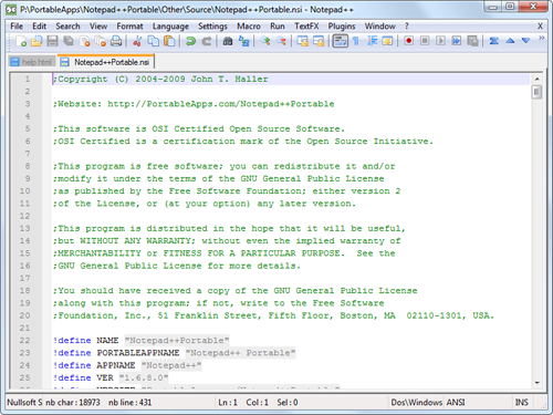 Notepad++ latest version