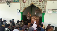 Ini Himbauan Kapolsek Bola Polres Wajo Saat Laksanakan Safari Sholat Jumat di Masjid Nurul Akbar Ajangkali
