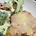 Keto Malibu Chicken with Keto Broccoli Salad