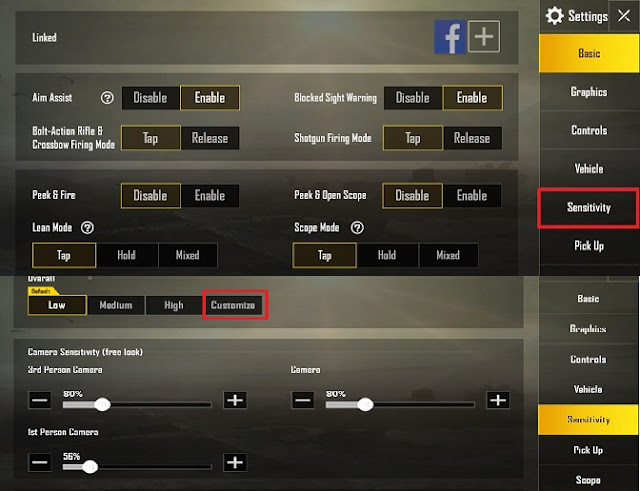 Cara Setting Sensitivitas Terbaik di Game PUBG Mobile 