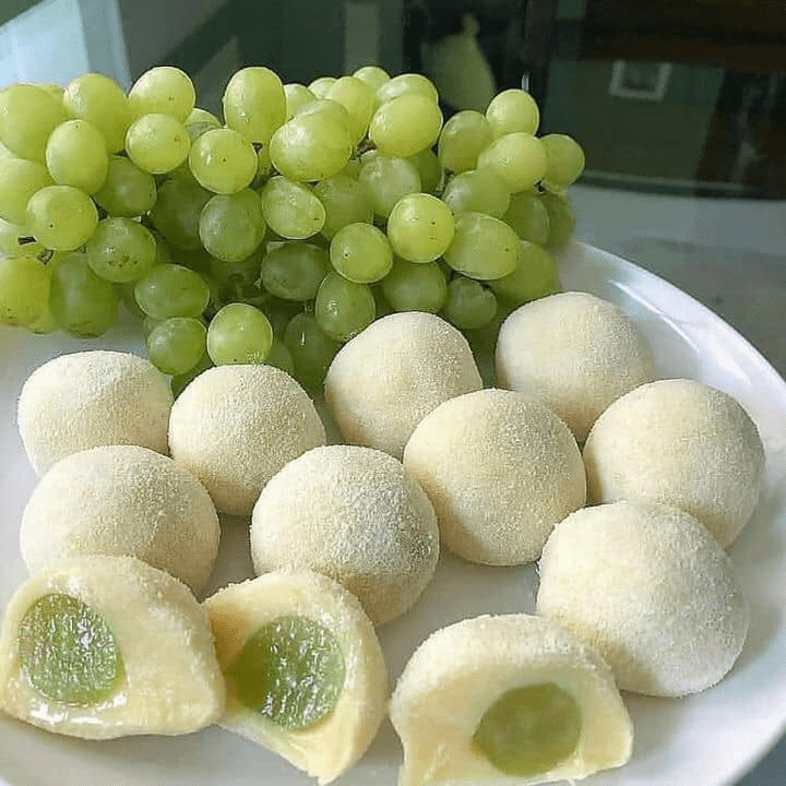 Receita brigadeiro branco fake com uva sem semente