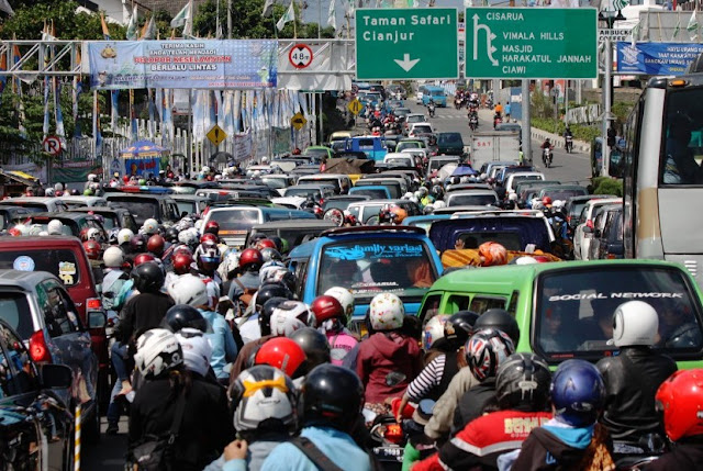 Kemacetan di Kota Jakarta