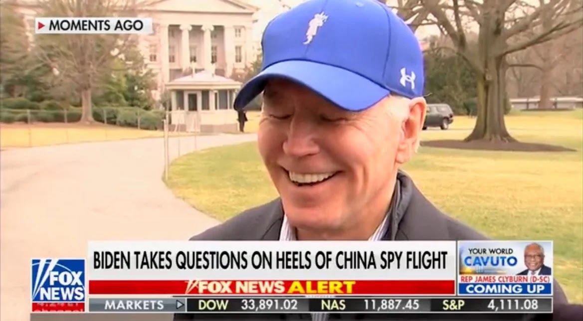 Biden Asked Why “China Would Make Such a Brazen Act” By Flying a Spy Balloon Across US – His Response is Shocking (VIDEO)