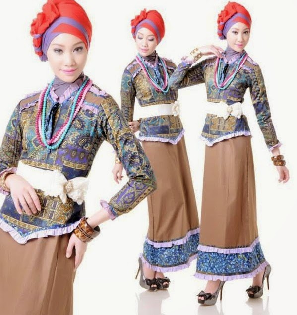 10 Contoh Desain Baju Muslim Wanita Masa Kini