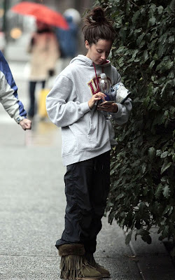 Ashley Tisdale leaving the gym in Vancouver