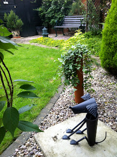 tube pipe used for gardening feature