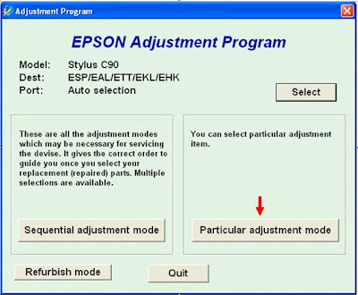 Free Reset – Epson Stylus C90  Sikasep Berbagi