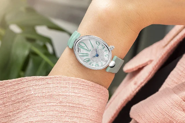 Breguet Reine de Naples 8918 Mint Green